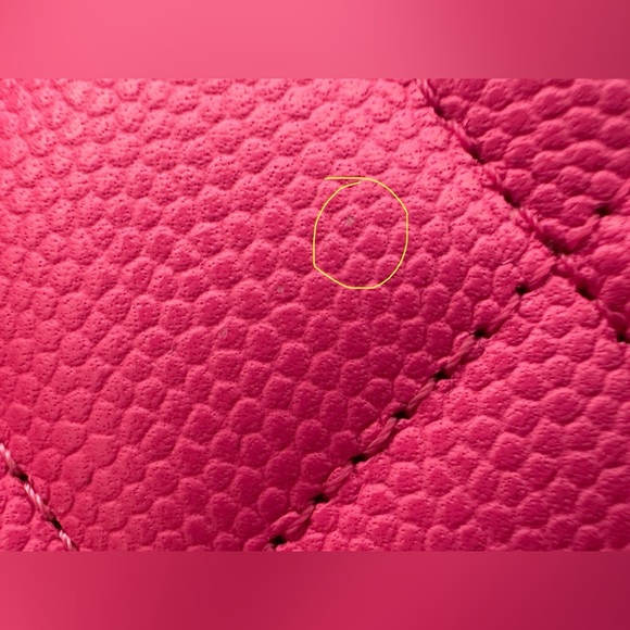 💞💞Gorgeous Chanel Caviar Card Holder 22K Barbie Pink💕💕 - Picture 6 of 16